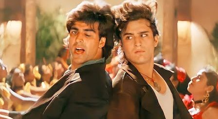 Main Khiladi Tu Anari Lyrics Udit Narayan | Abhijeet