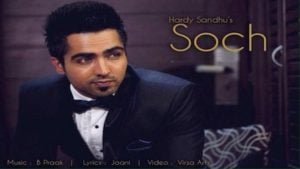 Soch Lyrics Hardy Sandhu