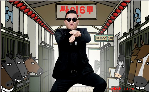 open gangnam style lyrics