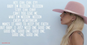 Million Reasons Lyrics - Lady Gaga