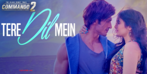 Tere Dil Mein Lyrics - Commando 2 Vidyut Jammwal, Adah Sharma