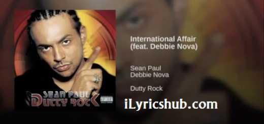 International Affair Lyrics - Sean Paul