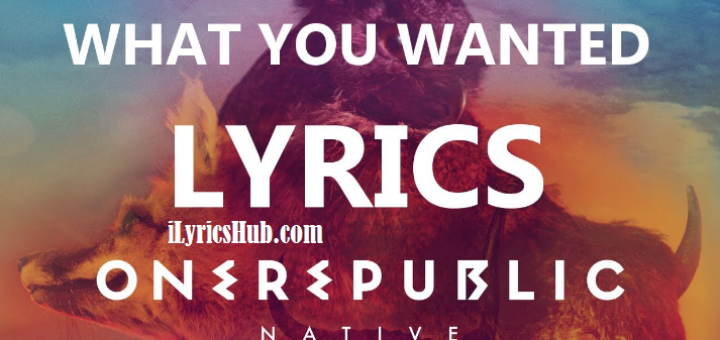 What You Wanted Lyrics - OneRepublic