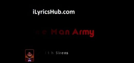 One Man Army Lyrics - Sleeping with Sirens