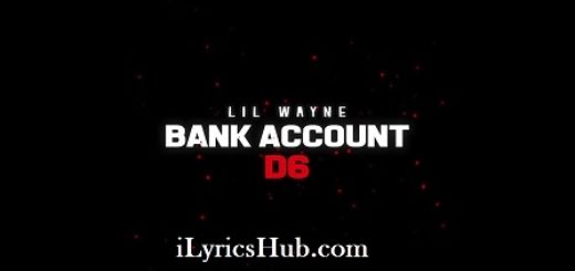 Bank Account Lyrics - Lil Wayne