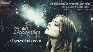 Back To December Lyrics - Taylor Swift