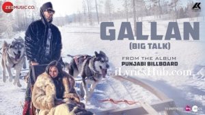  Gallan Lyrics - Manj Musik, Candice James