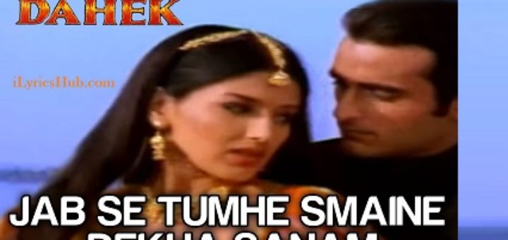 Jab Se Tumhe Maine Dekha Sanam Lyrics - Udit Narayan, Anuradha Paudwal