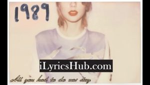 All You Had To Do Was Stay Lyrics - Taylor Swift 