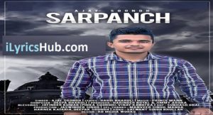 Sarpanch Lyrics - Ajay Soondh 