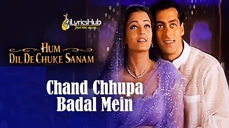 Chand Chhupa Badal Mein Lyrics - Udit Narayan