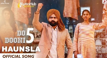 Haunsla Lyrics - Amrit Maan, Badshah