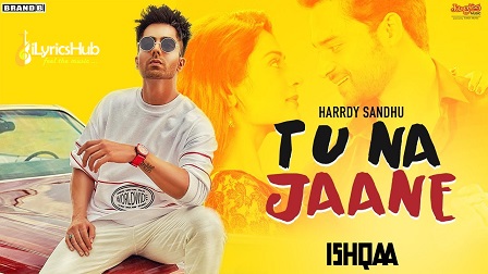 Tu Na Jaane Lyrics - Harrdy Sandhu | Ishqaa