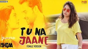 Tu Na Jaane Lyrics (Female Version)- Naman Hanjra