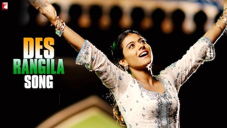 Des Rangila Lyrics Fanaa | Mahalaxmi Iyer