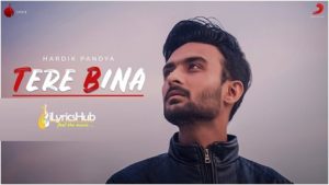 Tere Bina Lyrics - Hardik Pandya
