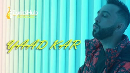 Yaad Kar Lyrics - The PropheC