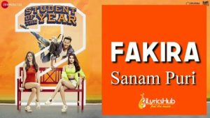 Fakira Lyrics - Student Of The Year 2