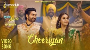 Chooriyan Lyrics by Kulwinder Billa, Sudesh Kumari