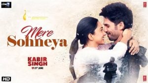 Mere Sohneya Lyrics Kabir Singh