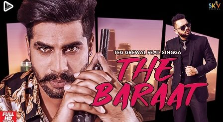 The Baraat Lyrics Teg Grewal | Singga