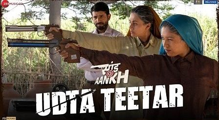 Udta Teetar Lyrics Saand Ki Aankh | Sunidhi Chauhan