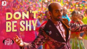 Don't Be Shy Lyrics Bala | Badshah