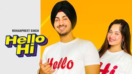 Hello Hi Lyrics Rohanpreet Singh | Jannat Zubair