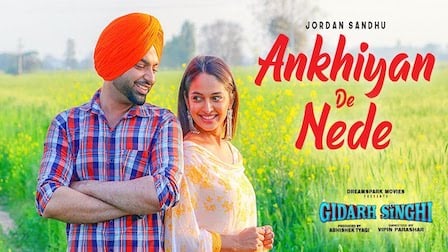 Ankhiyan De Nede Lyrics Jordan Sandhu