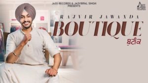 Boutique Lyrics Rajvir Jawanda