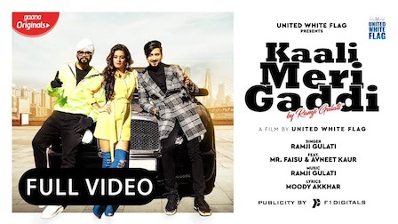 Kaali Meri Gaddi Lyrics Ramji Gulati | Mr Faisu, Avneet Kaur