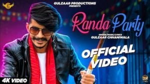 Randa Party Lyrics Gulzaar Chhaniwala