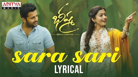 Sara Sari Lyrics Bheeshma | Nithiin, Rashmika Mandanna