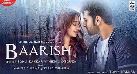 Baarish Lyrics Sonu Kakkar | Nikhil D'souza