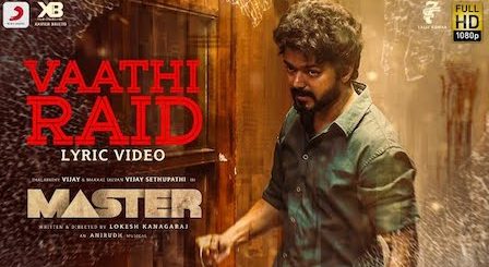 Vaathi Raid Lyrics Master | Thalapathy Vijay