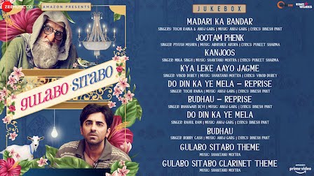 Kanjoos Lyrics Gulabo Sitabo | Mika Singh