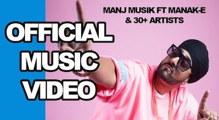 Social Disdancing Lyrics Manj Musik | Manak-E