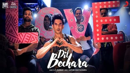 Dil Bechara Title Track Lyrics A.R Rahman | Sushant Singh Rajput