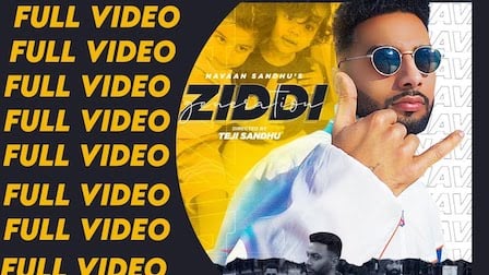 Ziddi Generation Lyrics Navaan Sandhu