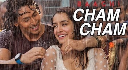 Cham Cham Lyrics Baaghi | Meet Bros x Monali Thakur