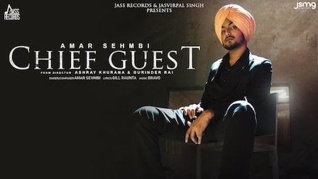 Chief Guest Lyrics Amar Sehmbi