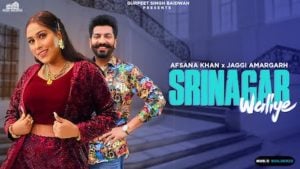 Srinagar Waliye Lyrics Afsana Khan