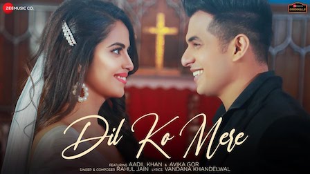 Dil Ko Mere Lyrics Rahul Jain | Aadil Khan, Avika Gor