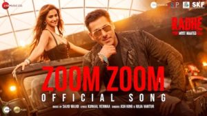 Zoom Zoom Lyrics Radhe | Ash King x Iulia Vantur