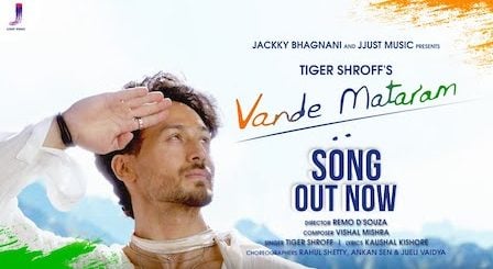 Vande Mataram Lyrics Tiger Shroff