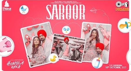 Saroor Lyrics Diljit Dosanjh | Honsla Rakh