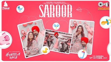 Saroor Lyrics Diljit Dosanjh | Honsla Rakh