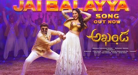 Jai Balayya Lyrics Akhanda | Balakrishna