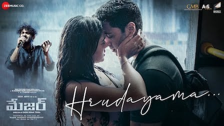 Hrudayama Lyrics Major | Sid Sriram