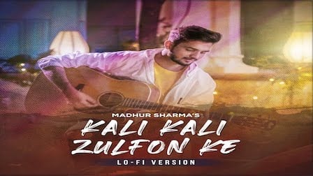 Kali Kali Zulfon Ke Lyrics Madhur Sharma | (Lo-Fi Version)